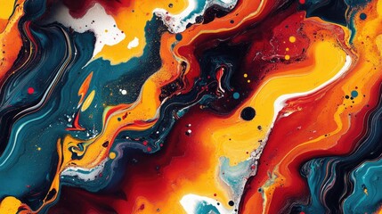 Poster - Colorful abstract art background