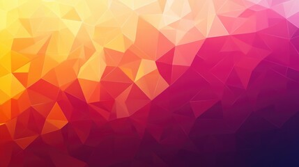 Poster - Multicolored abstract background featuring geometric polygonal shapes