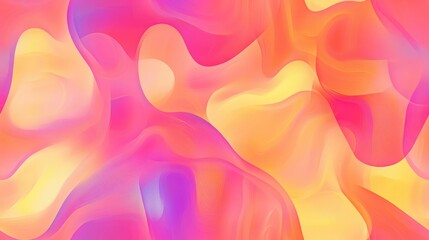Poster - Blurry illustration featuring a simple and beautiful abstract pattern motif