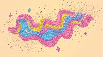 Poster - abstract blurred gradient background