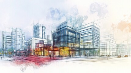 Poster - Urban sketch design