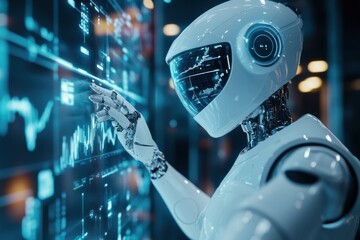 Poster - Robot Analyzing Data