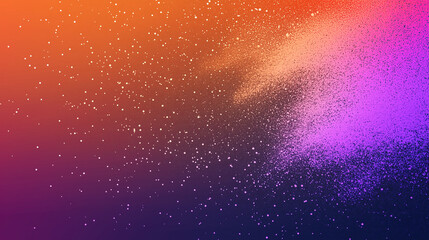 Wall Mural - orange, purple noise pattern , grainy gradient noise texture, poster banner, backdrop abstract desig
