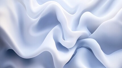 Poster - Dynamic gradient abstract background in white hues