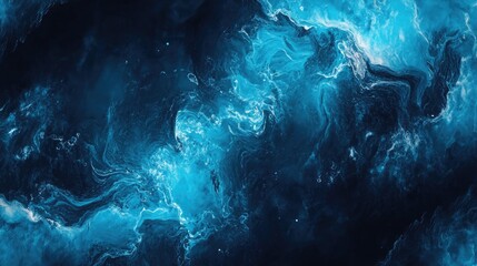 Poster - captivating abstract background featuring a dynamic gradient of blue hues offering an artistically d