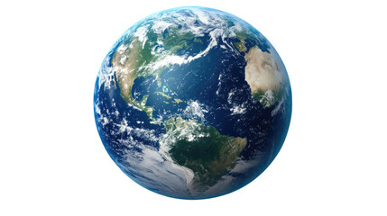 a colorful 3d globe showcasing the continents of europe, america, and asia, set against a blue ocean
