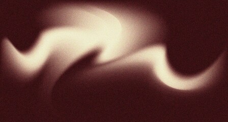 Wall Mural - Dark brown gradient background with grain texture. background modern display