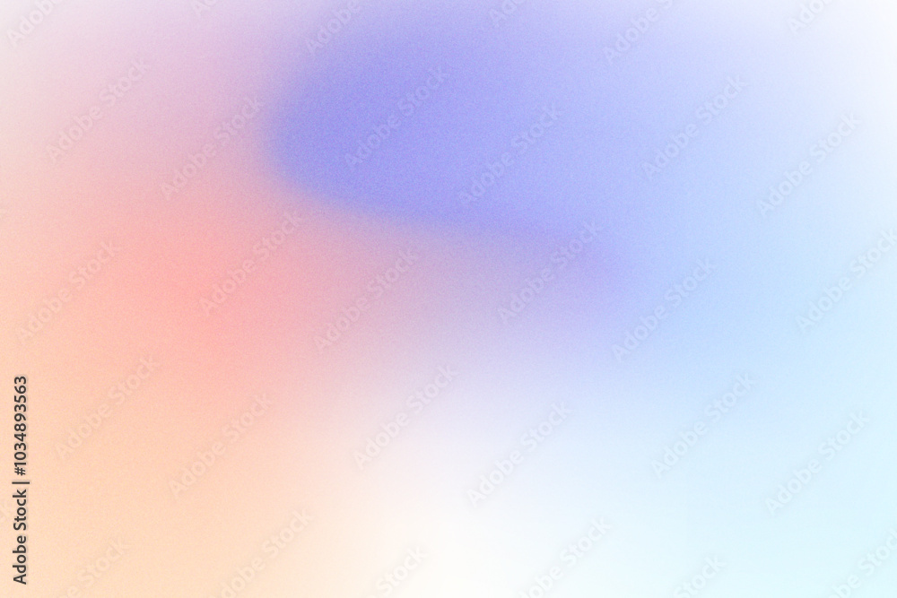 Soft Gradient Pastel Abstract Background with a Grainy Textured Effect ...