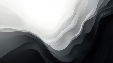 Aufkleber - Abstract background featuring a gradient transition between black and white hues