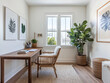 © GeertJan - Minimalist Home Office with Natural Light