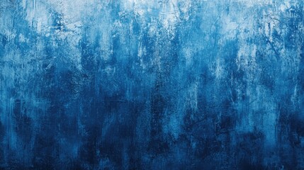 Poster - Blue textured background featuring vertical scratches in a portrait orientation