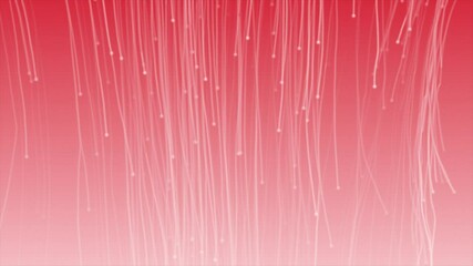 Red color simple and classy falling star particles modern design astro background