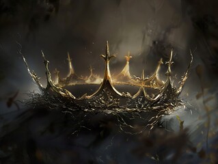 Golden Crown: A Symbol of Power and Royalty