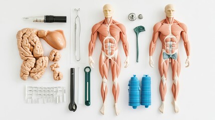 Poster - Male Anatomical Models for Educational Use Generative AI