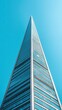 Stunning skyscraper showcasing innovative design elements, a true architectural marvel of modern engineering.