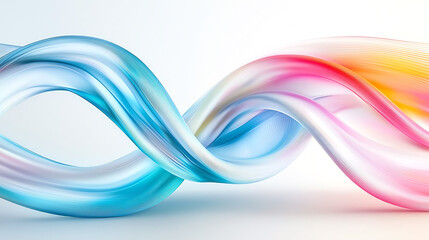 Poster - Intertwined loops an exploration of smooth curves in abstract patterns