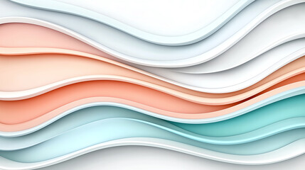 Poster - Minimal smooth lines and abstract geometric shapes an exploration of modern design aesthetics