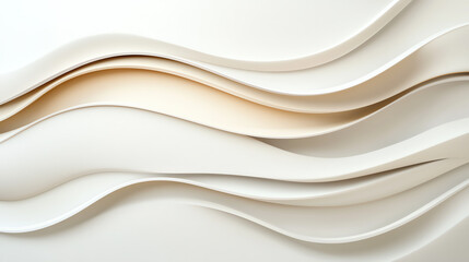 Poster - Exploring the fluidity of wavy lines a contemporary approach to dynamic curves in illustration design