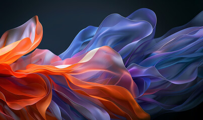 Wall Mural - abstract fractal background