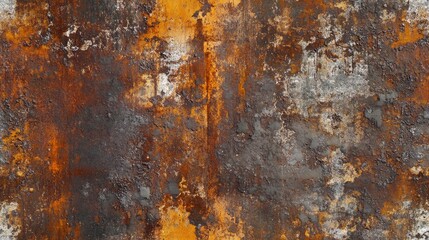 Poster - Rusty grunge metal texture background