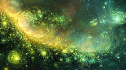 Poster - Fantasy abstract background