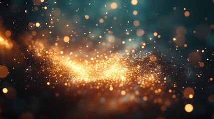 Poster - Abstract background featuring sparkling fireworks