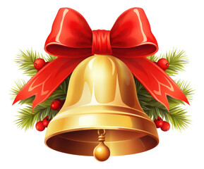 Poster - PNG Christmas bell decoration christmas illuminated.