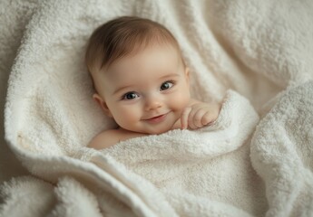 Baby in Towel.