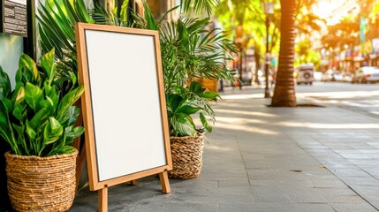 Poster - Charming outdoor display