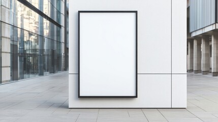 Poster - Blank billboard ad
