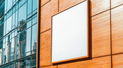 Aufkleber - Blank billboard display