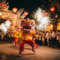 dragon lantern celebration