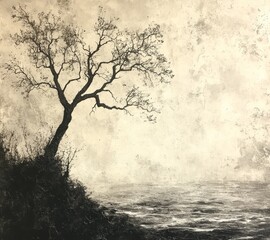 Poster - photocopied paper texture effect. urban grunge background from photocopies