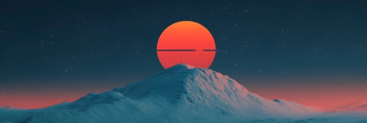Aufkleber - Mesmerizing abstract backdrop featuring a dynamic and vibrant pixelated gradient design with a nostalgic retro gaming aesthetic perfect for a range of digital projects and designs
