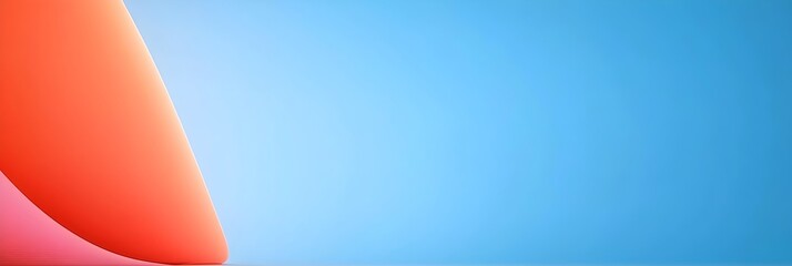 Fototapete - Mesmerizing Gradient Abstract Backdrop with Smooth Chromatic Transitions   A captivating visually striking digital artwork featuring a smooth