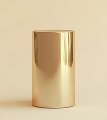Poster - on a cosmetic podium or on a golden award backdrop, you'll find a mockup display of a luxury display