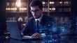 © inthasone - A cyber lawyer working with a tech company to protect intellectual property in the digital world