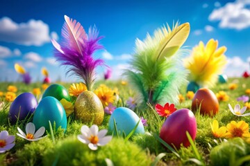 Celebrate spring in Sweden with colorful Easter feathers, perfect for decorative crafts and nature-inspired festivities, adding vibrancy and joy to your seasonal celebrations.