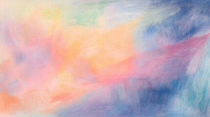 Poster - Abstract Watercolor Background with Pastel Colors and Texture