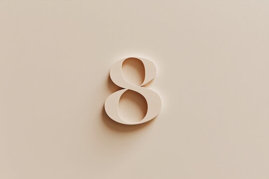 Thin, delicate lines of a sans-serif font, subtly blended with soft shadows on a light beige background.