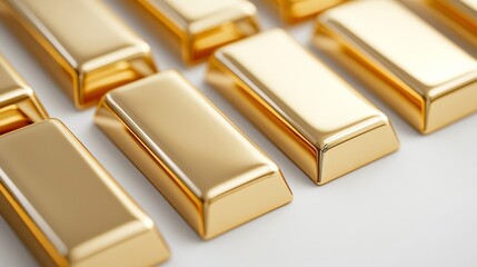 polished gold bars without maker's mark