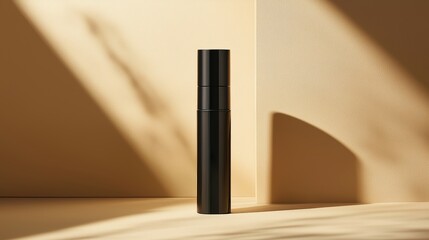Poster - Sleek Airless Pump Dispenser on Minimalist Background