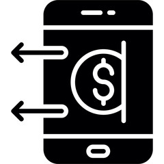 Sticker - Transfer Money Icon