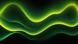 © Boris - A vibrant abstract wave design in green and black, ideal for modern technology-themed projects, backgrounds, or creative digital art.