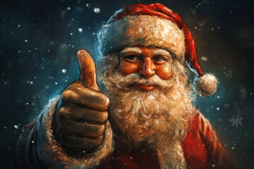 Wall Mural - Santa Claus wallpapers HD: Festive and jolly Santa carrying a sack of gifts, standing in front of a brightly decorated Christmas tree, spreading holiday cheer.