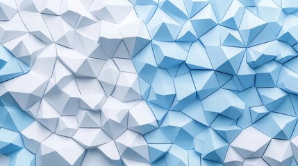 Wall Mural - Background of Geometric Shapes. Abstract motion, loop, two color  resolution.