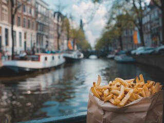 Indulging in Dutch Delights: A Taste of Amsterdam's Famous French Fries