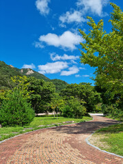 Canvas Print - This is the scenery of Seoraksan National Park.