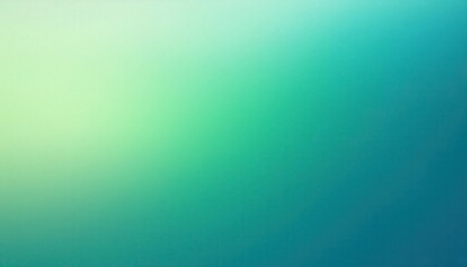 Aufkleber - Elegant Soft Gradient from Light Green to Teal Blue. Versatile Background for Minimalist Design, UI/UX Elements, Website Banners, Eco Friendly Themes, or Calm Visual Aesthetics in Digital Projects