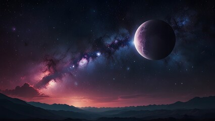 Wall Mural - Abstract Celestial Patterns: Art Inspired by the Solar System